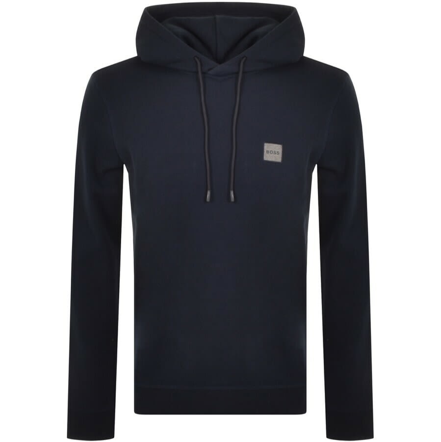 Alternative Image for ProductBOSS Wetalk Pullover Hoodie Navy1