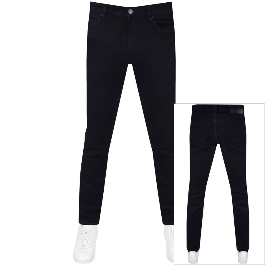 Alternative Image for ProductHUGO 708 Slim Fit Jeans Navy1