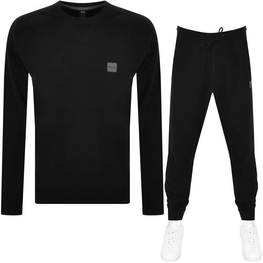 Alternative Image for ProductBOSS Westart Sestart Crew Tracksuit Black1