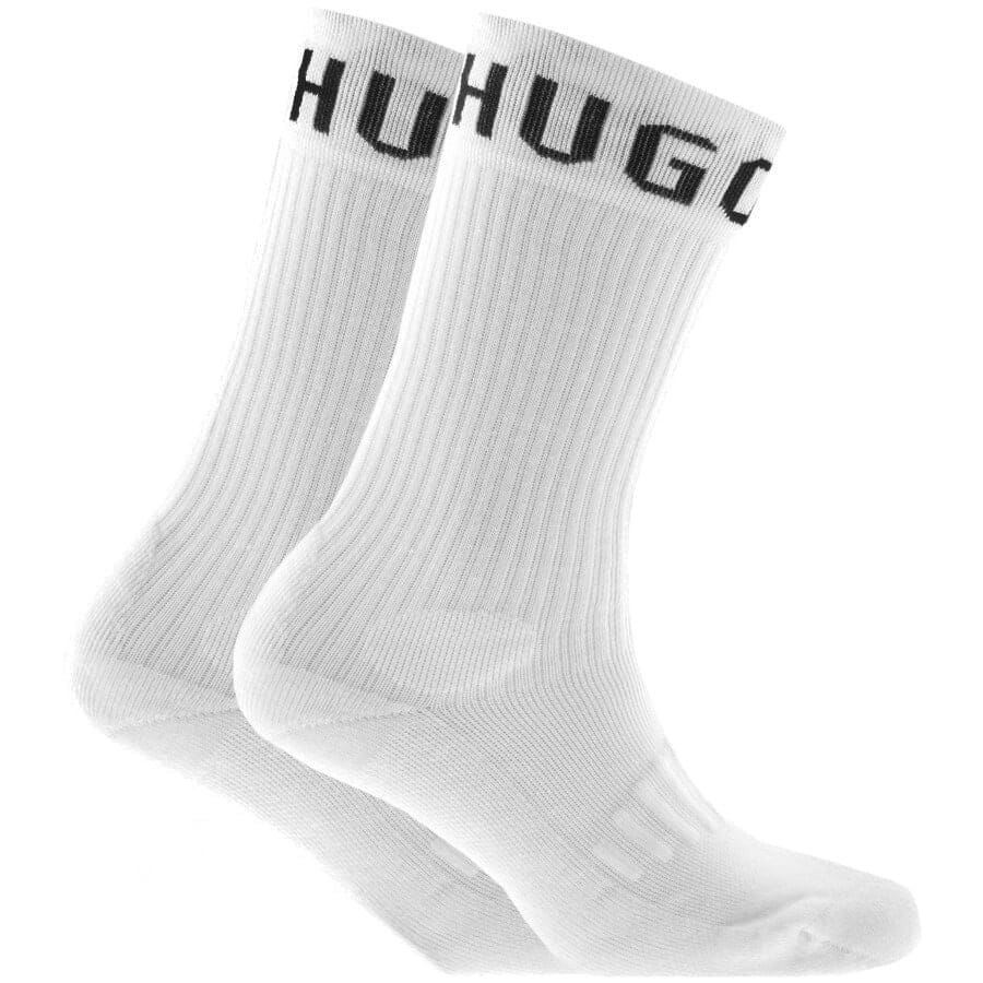 Alternative Image for ProductBOSS Two Pack Socks White1
