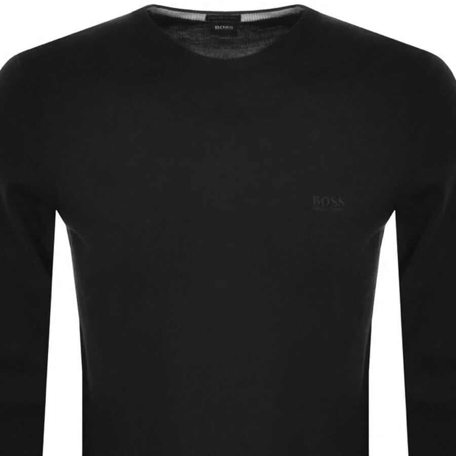 Alternative Image for ProductBOSS Pacas L Knit Jumper Black2