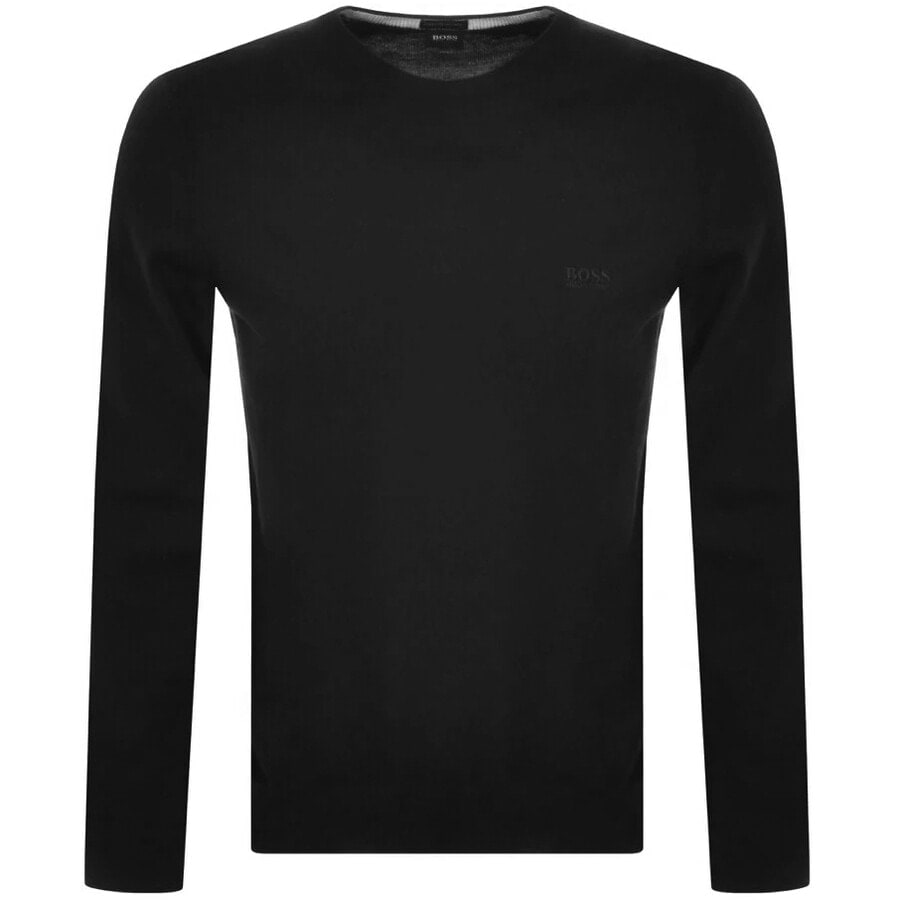 Alternative Image for ProductBOSS Pacas L Knit Jumper Black1