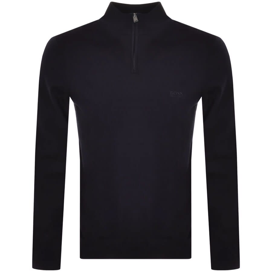 hugo boss half zip jumper