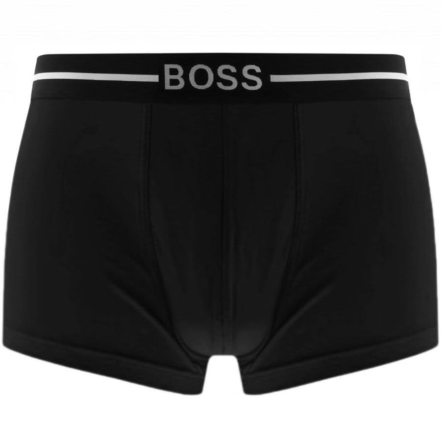 Alternative Image for ProductBOSS Underwear Triple Pack Boxer Trunks Black3