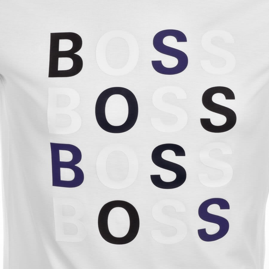 Alternative Image for ProductBOSS Tessler 171 Logo T Shirt White3