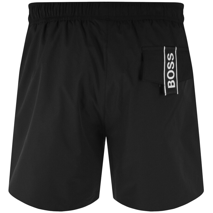 Alternative Image for ProductBOSS Upwrapped Swim Shorts Black2