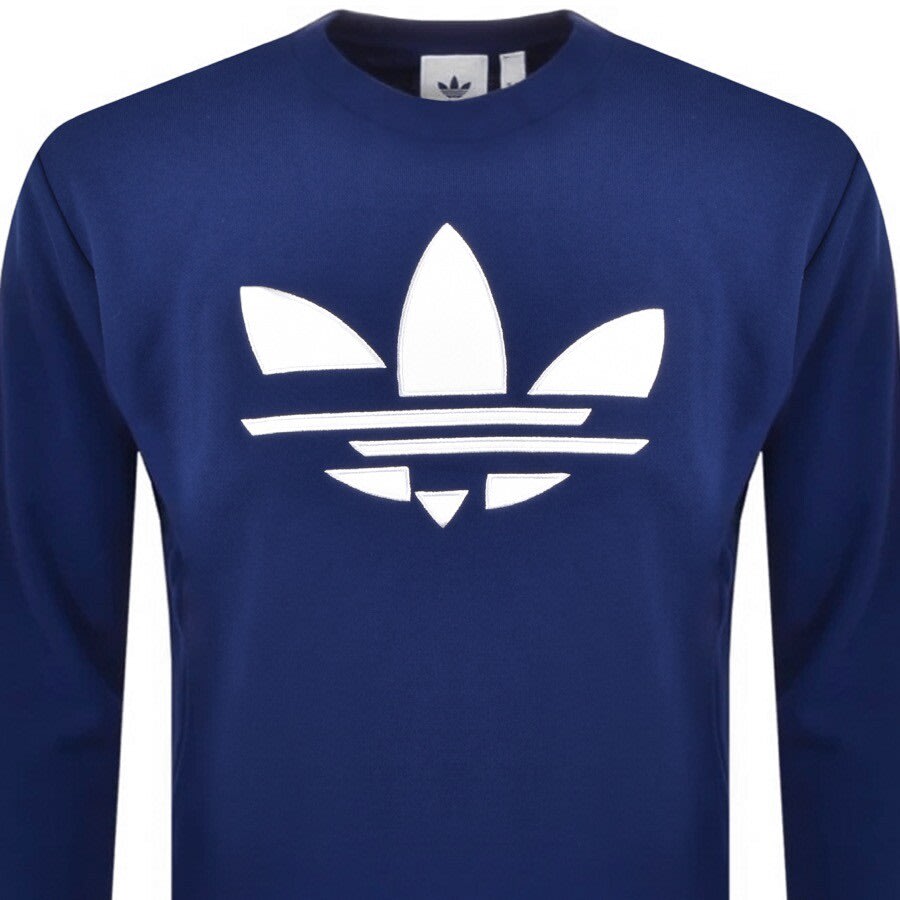 Alternative Image for Productadidas Originals ST Crew Sweatshirt Blue2