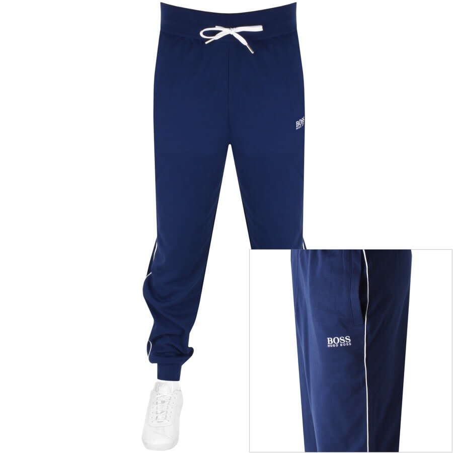 Alternative Image for ProductBOSS Logo Jogging Bottoms Navy1