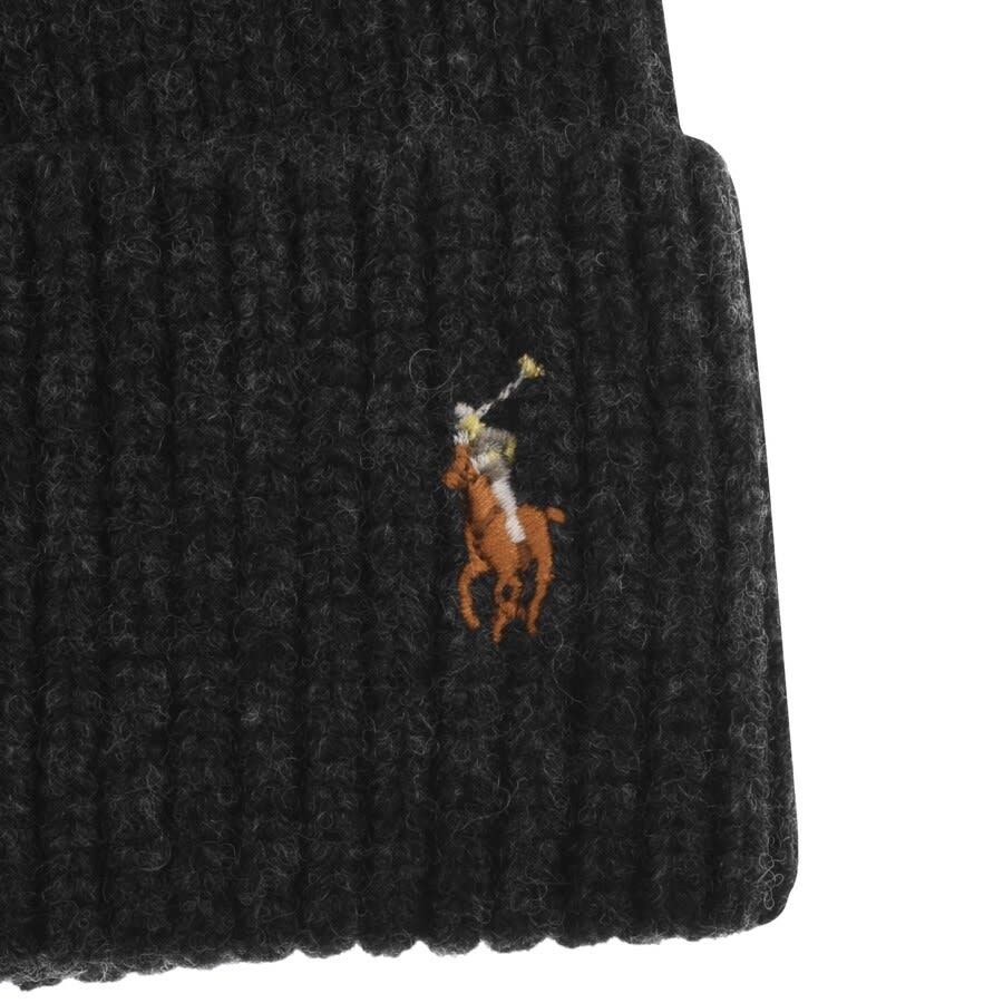 Alternative Image for ProductRalph Lauren Beanie Hat Grey3