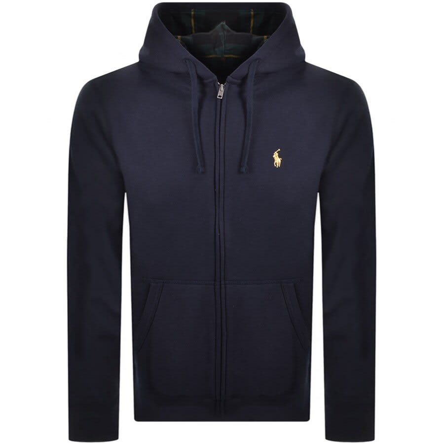 polo navy hoodie