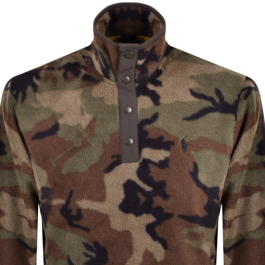 Alternative Image for ProductRalph Lauren Funnel Neck Sweatshirt Green2