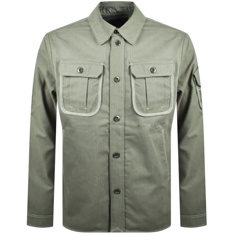 Alternative Image for ProductG Star Raw Field Overshirt Khaki1