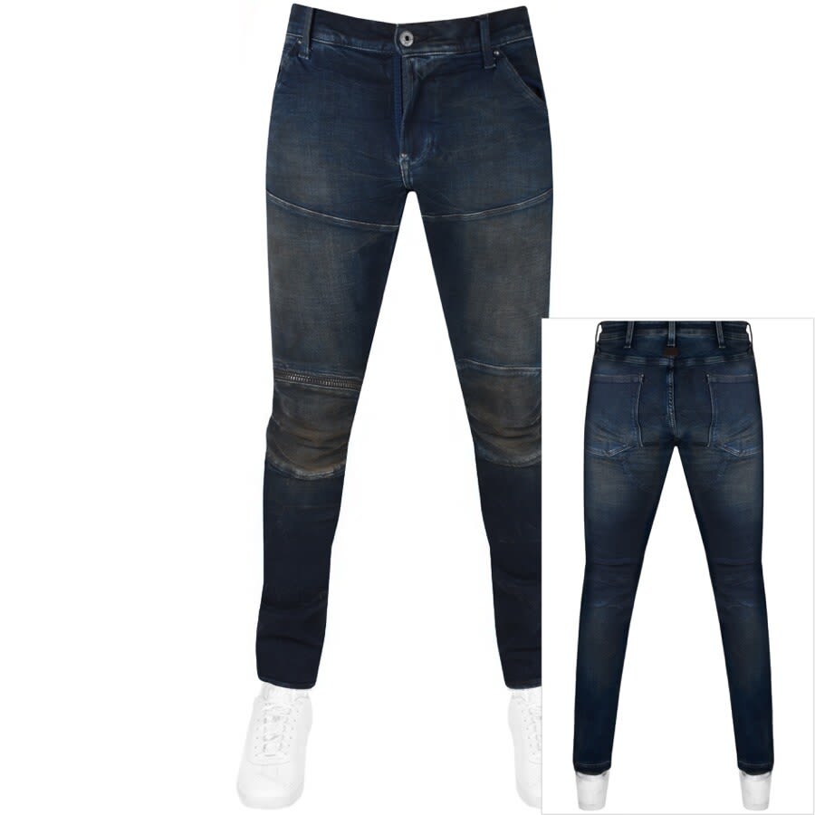 Alternative Image for ProductG Star Raw 5620 3D Jeans Dark Wash Navy1