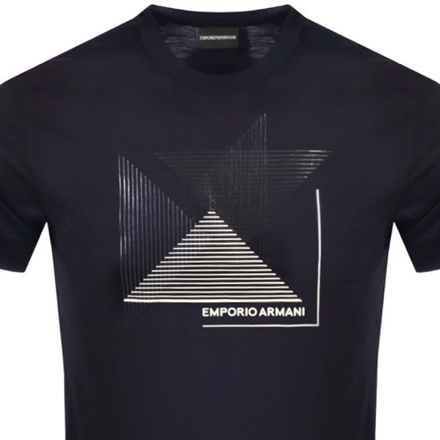 Alternative Image for ProductEmporio Armani Lounge Crew Neck T Shirt Navy2