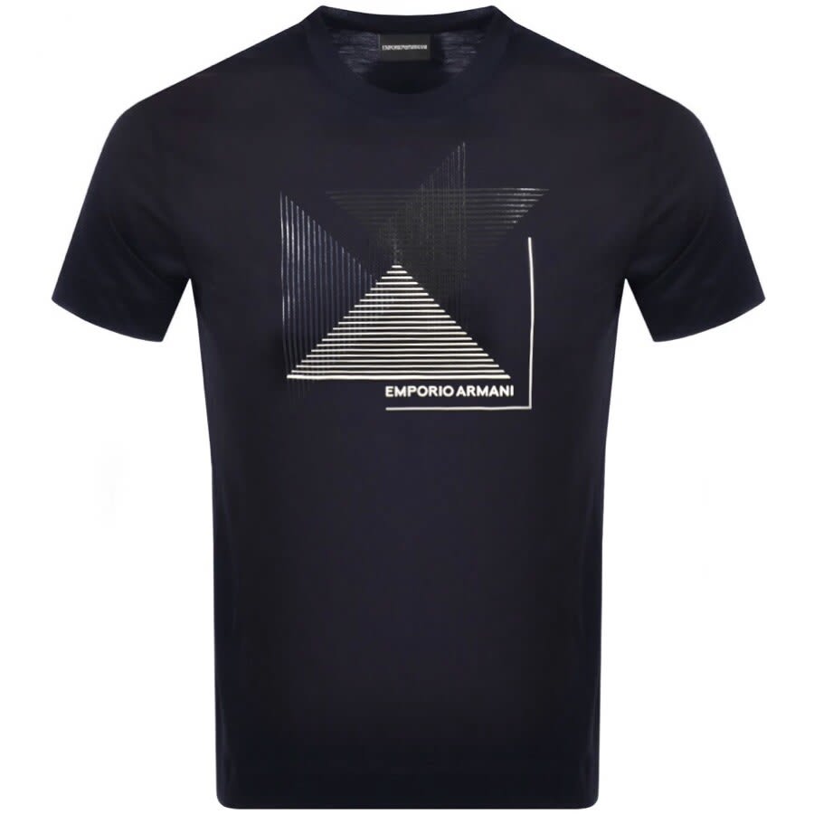 Alternative Image for ProductEmporio Armani Lounge Crew Neck T Shirt Navy1
