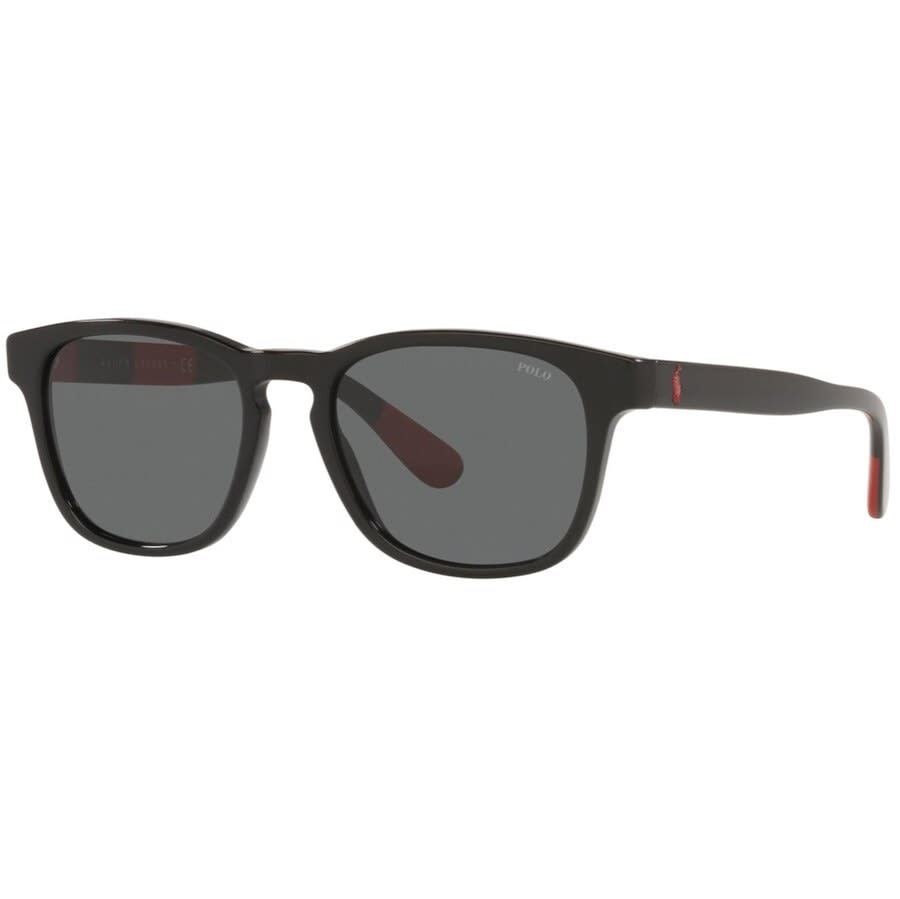 Alternative Image for ProductRalph Lauren Polo Player Sunglasses Black1