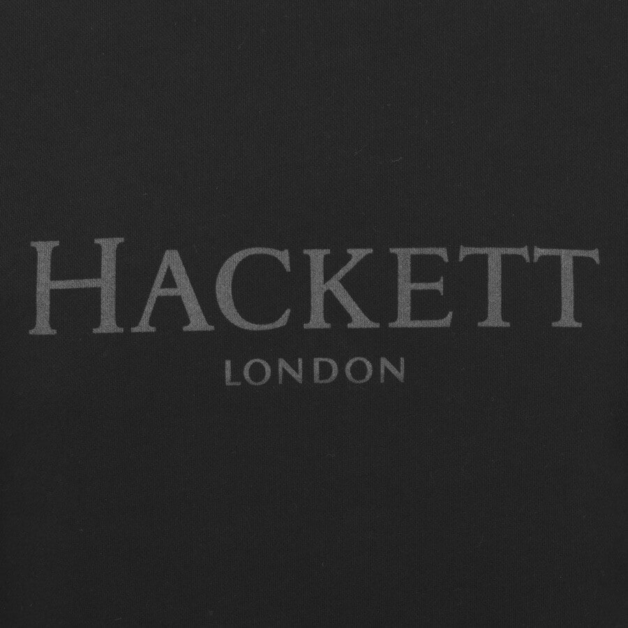 Alternative Image for ProductHackett London Logo Hoodie Black3