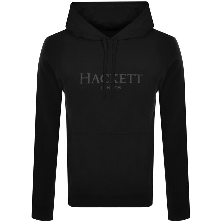 Alternative Image for ProductHackett London Logo Hoodie Black1