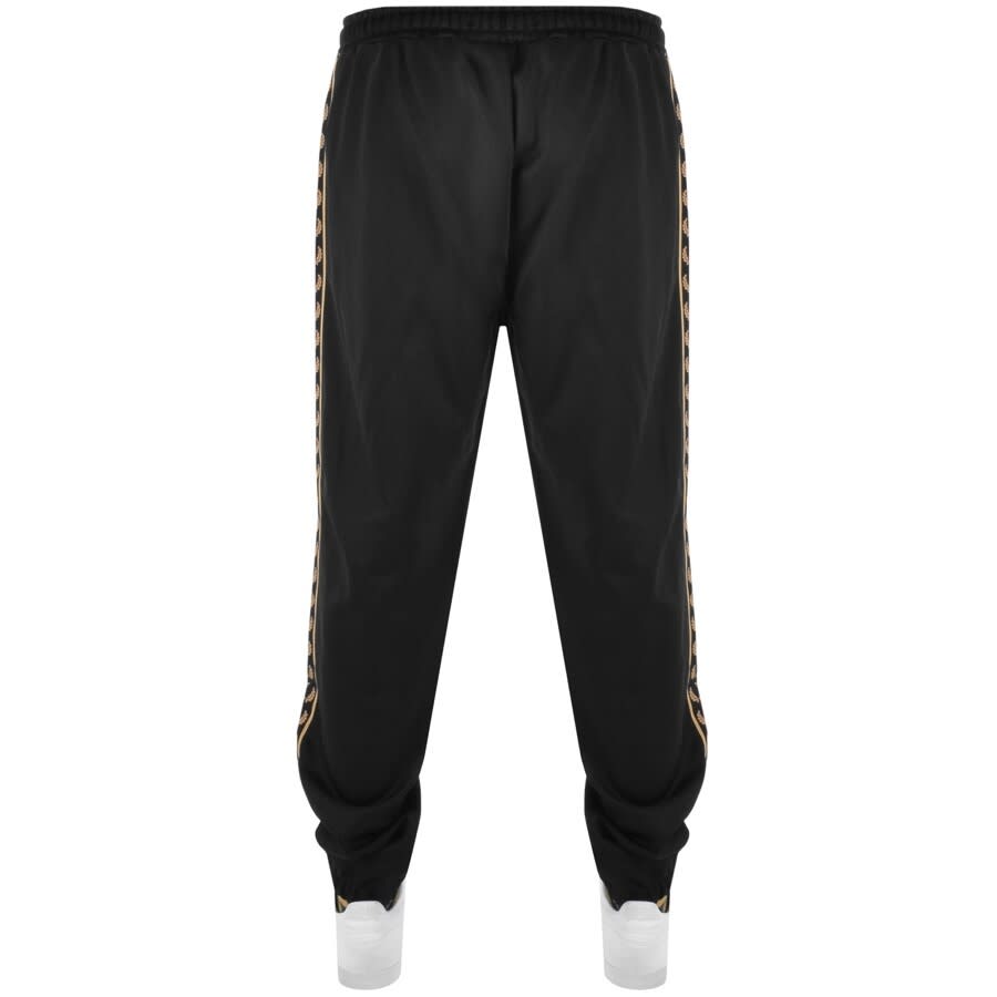 Alternative Image for ProductFred Perry Gold Taped Jogging Bottoms In Black2