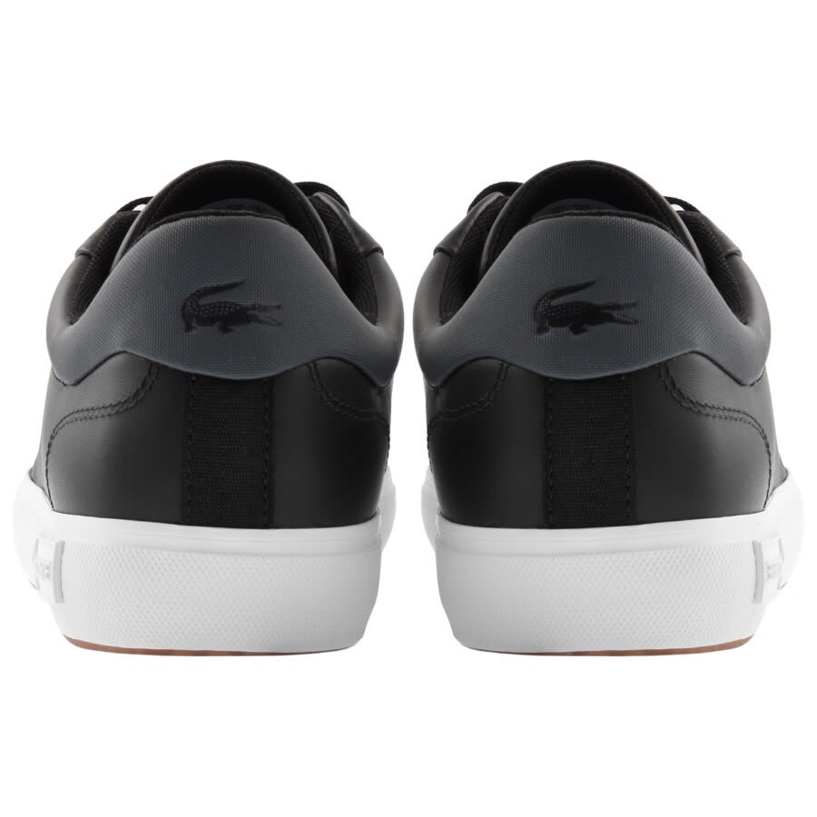 Alternative Image for ProductLacoste Powercourt Trainers Black2