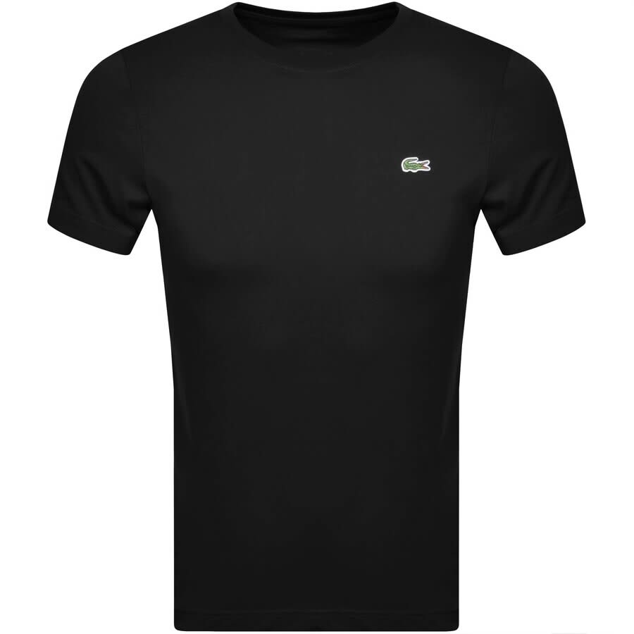 Lacoste Crew Neck T Shirt Black | Mainline Menswear