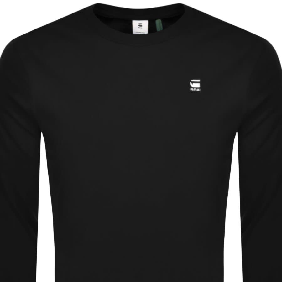 Alternative Image for ProductG Star Raw Lash Long Sleeved T Shirt Black2