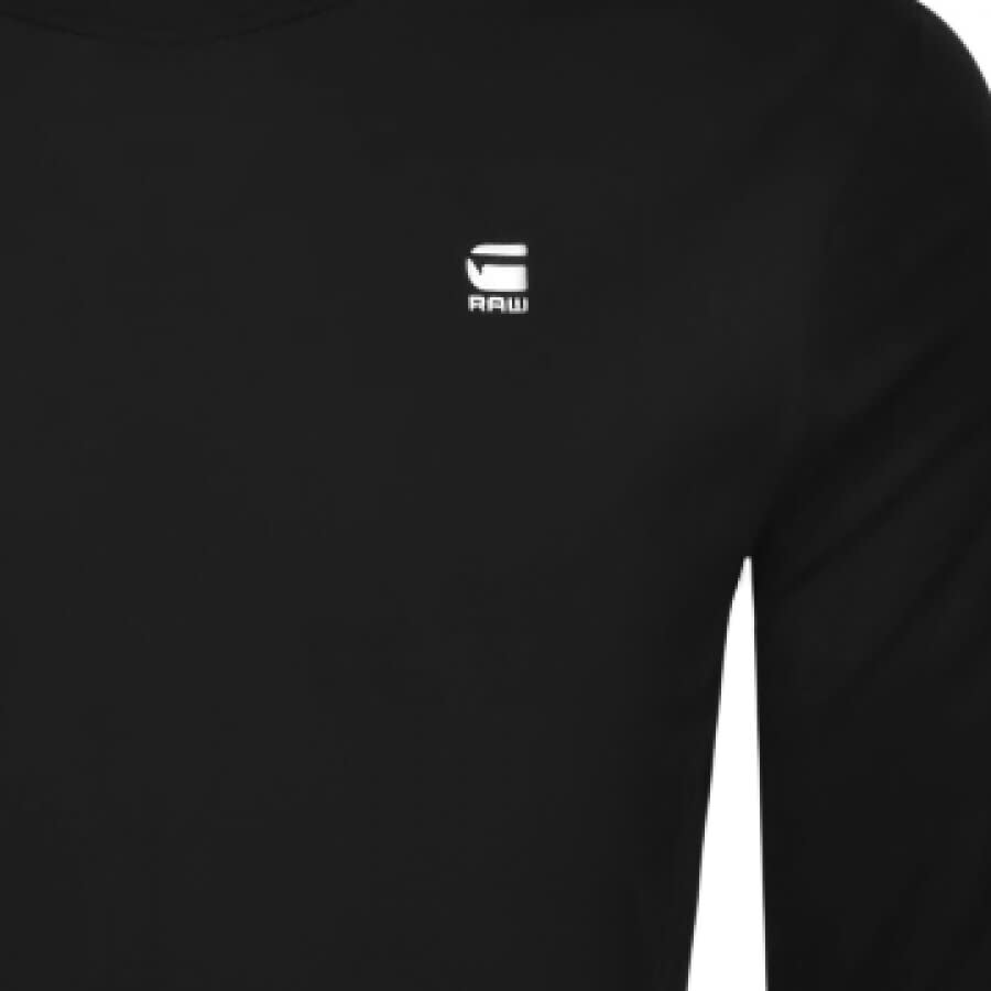 Alternative Image for ProductG Star Raw Lash Long Sleeved T Shirt Black3