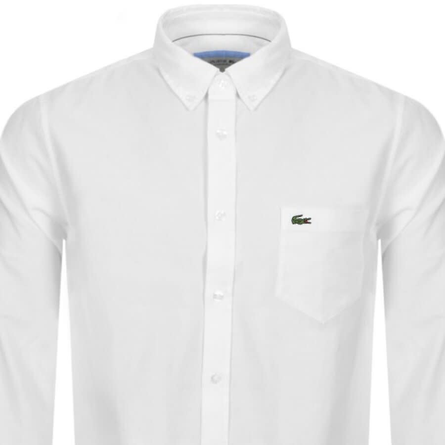 Alternative Image for ProductLacoste Long Sleeved Shirt White2