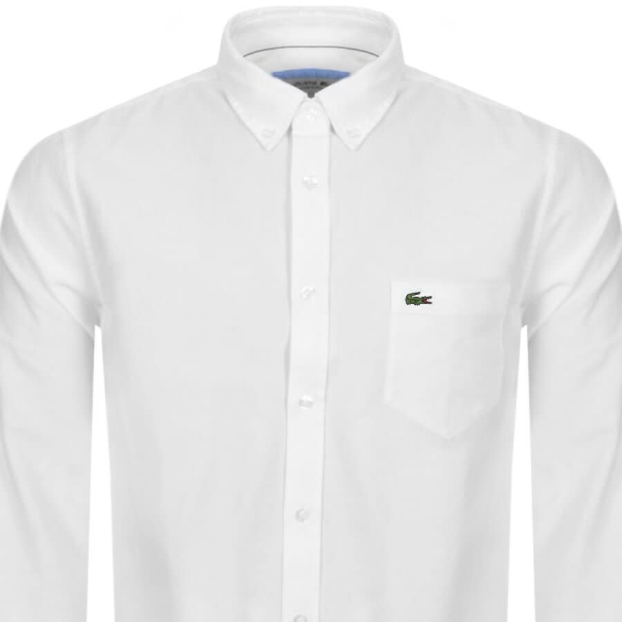 Alternative Image for ProductLacoste Long Sleeved Shirt White3