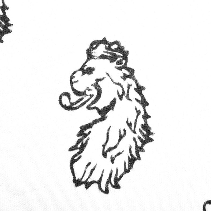 Alternative Image for ProductLuke 1977 Repeated Lion Head Logo T Shirt White3