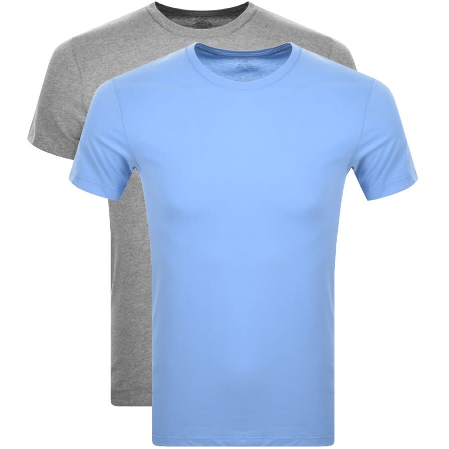 Alternative Image for ProductLevis Original Two Pack Crew Neck T Shirt Blue1