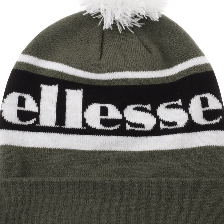 Alternative Image for ProductEllesse Pajo Pom Pom Beanie Green3