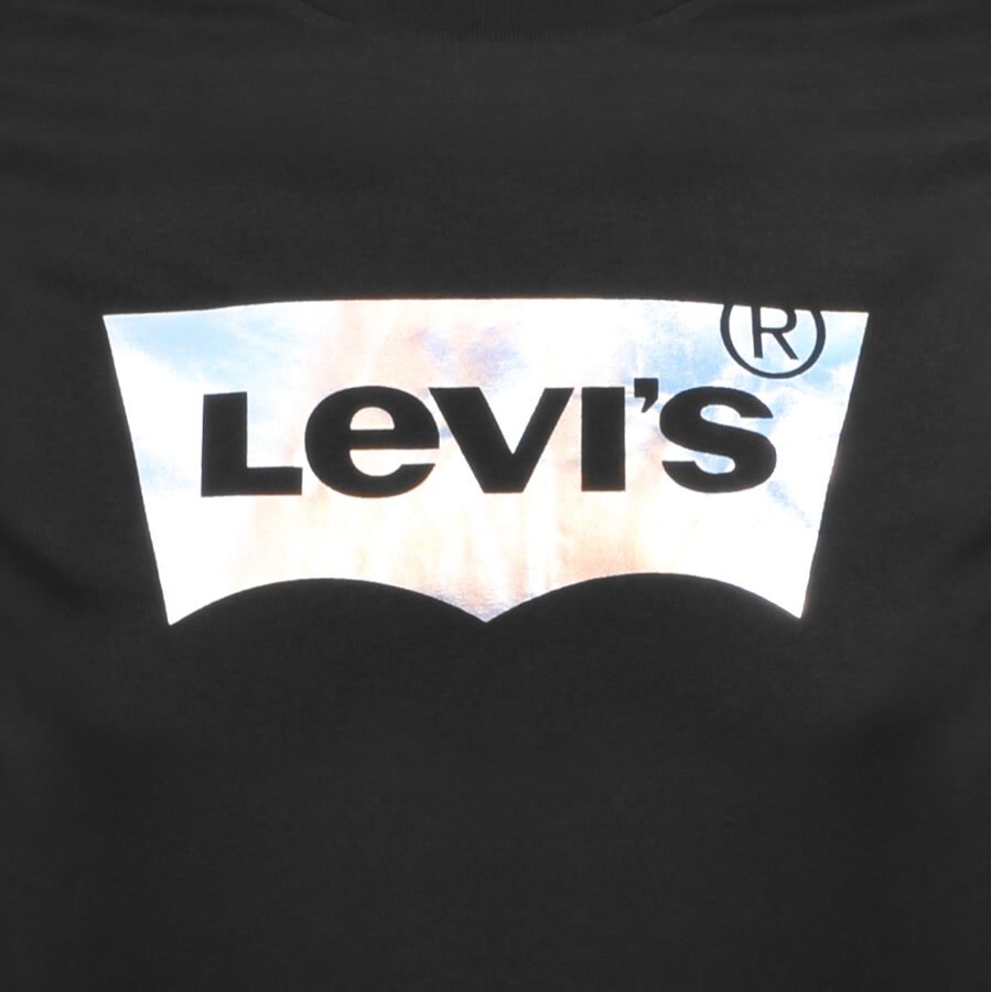 Alternative Image for ProductLevis Crew Neck Logo T Shirt Black3