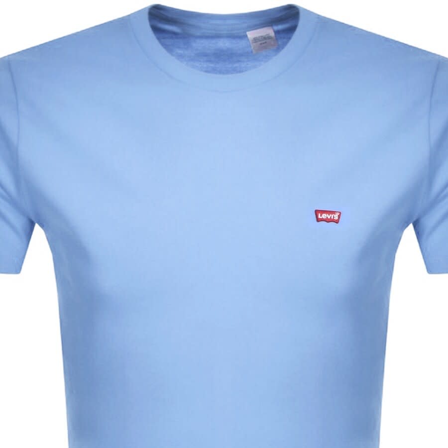 Alternative Image for ProductLevis Original Crew Neck Logo T Shirt Blue2