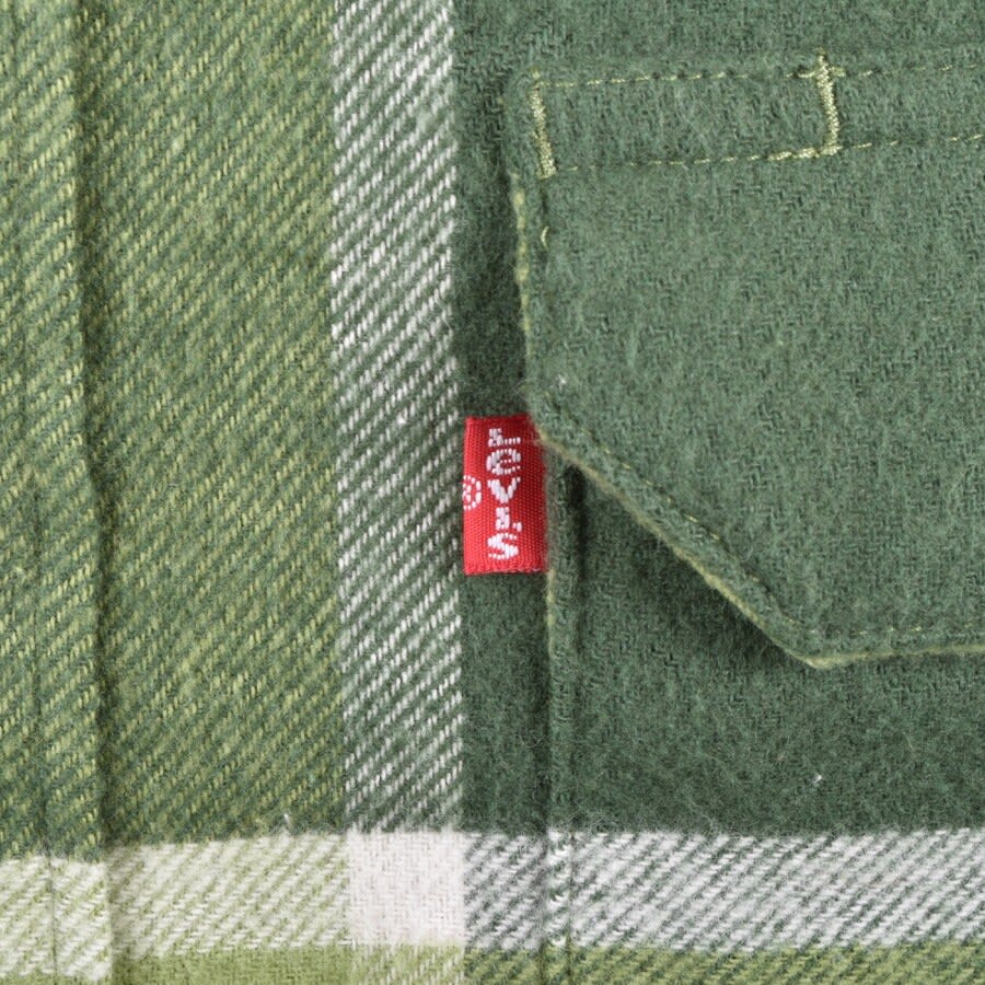 Alternative Image for ProductLevis Jackson Worker Long Sleeve Shirt Green3