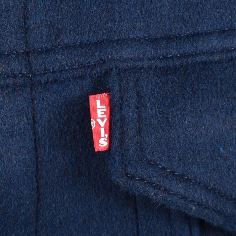 Alternative Image for ProductLevis Melton Trucker Jacket Navy3