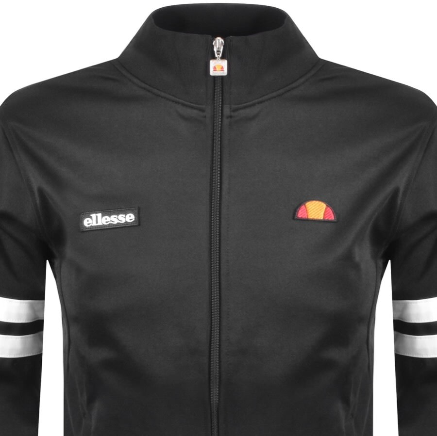 Alternative Image for ProductEllesse Roma FZ Track Sweatshirt Black2