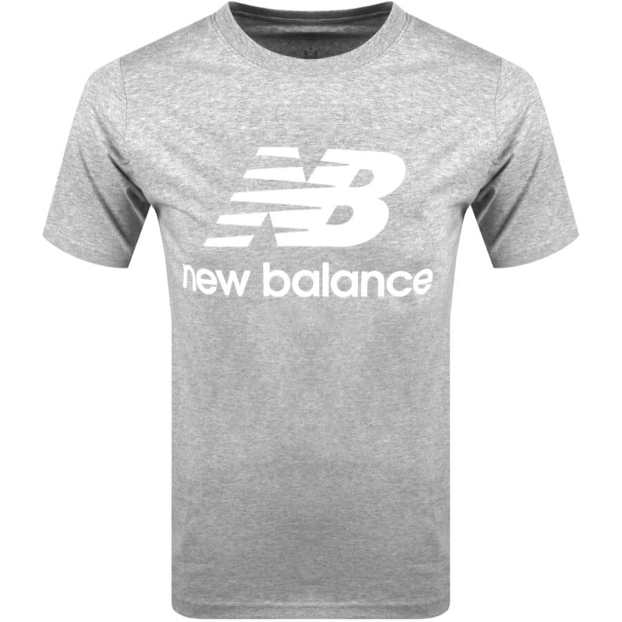 Alternative Image for ProductNew Balance Essentials Logo T Shirt Grey1
