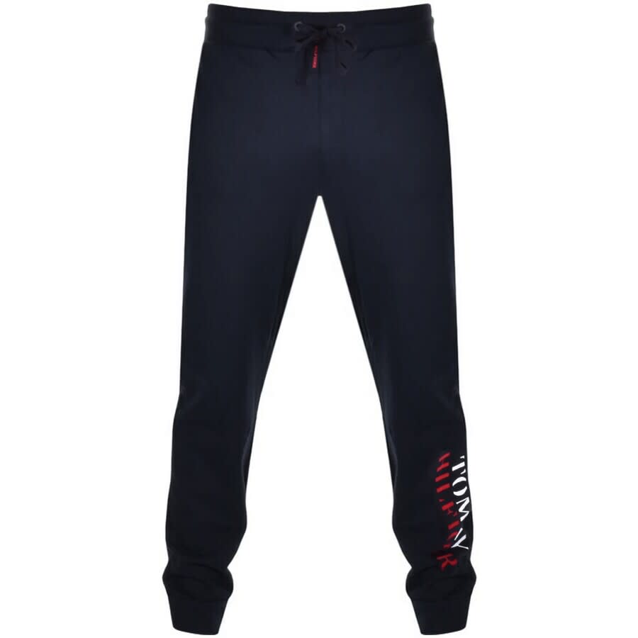 Alternative Image for ProductTommy Hilfiger Logo Jogging Bottoms Navy1
