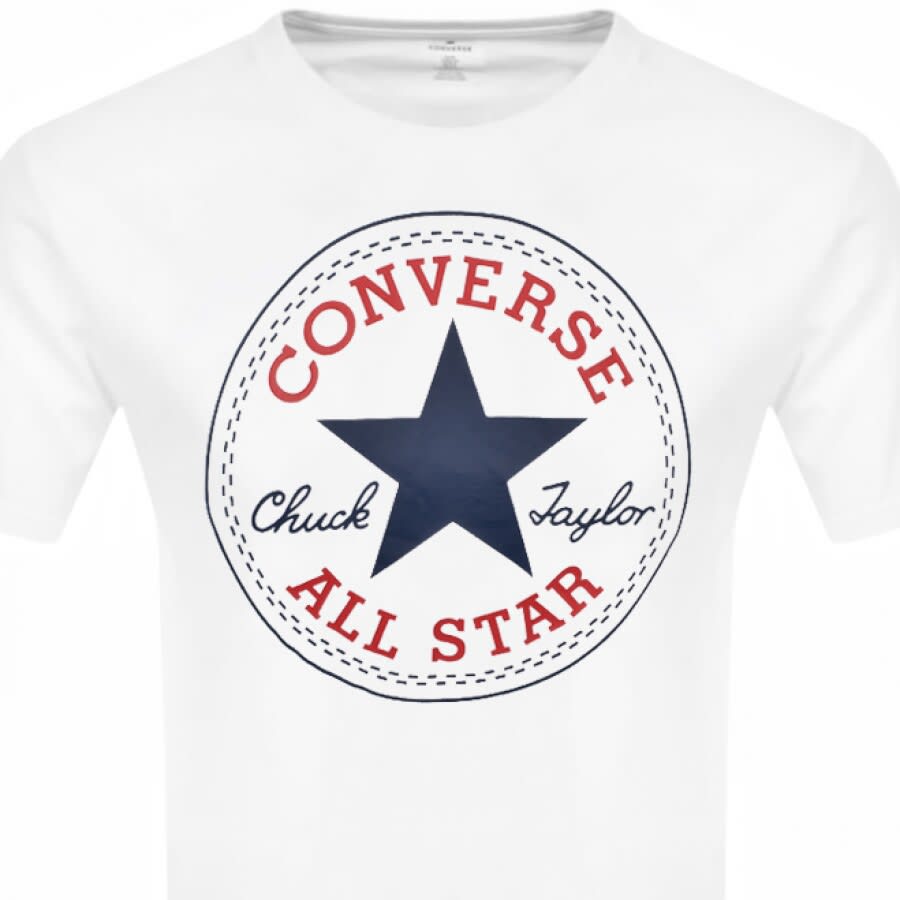 Alternative Image for ProductConverse Chuck Taylor Logo T Shirt White2