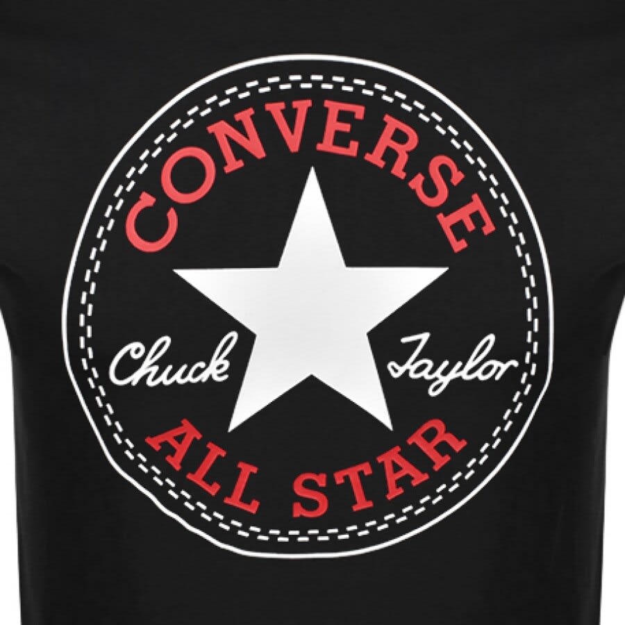 Alternative Image for ProductConverse Chuck Taylor Logo T Shirt Black3