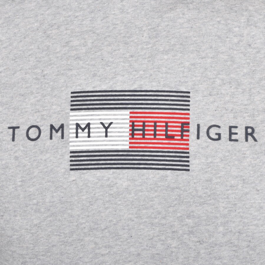 Alternative Image for ProductTommy Hilfiger Lines Logo Hoodie Grey3