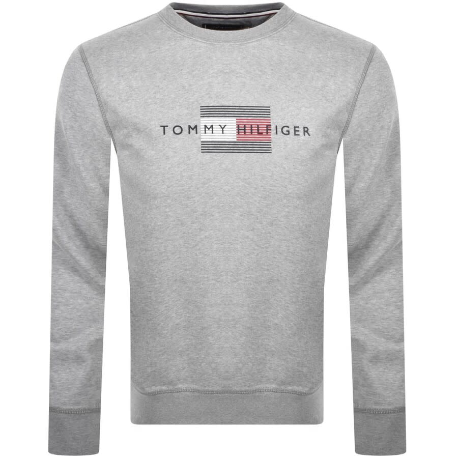 Alternative Image for ProductTommy Hilfiger Crew Neck Sweatshirt Grey1