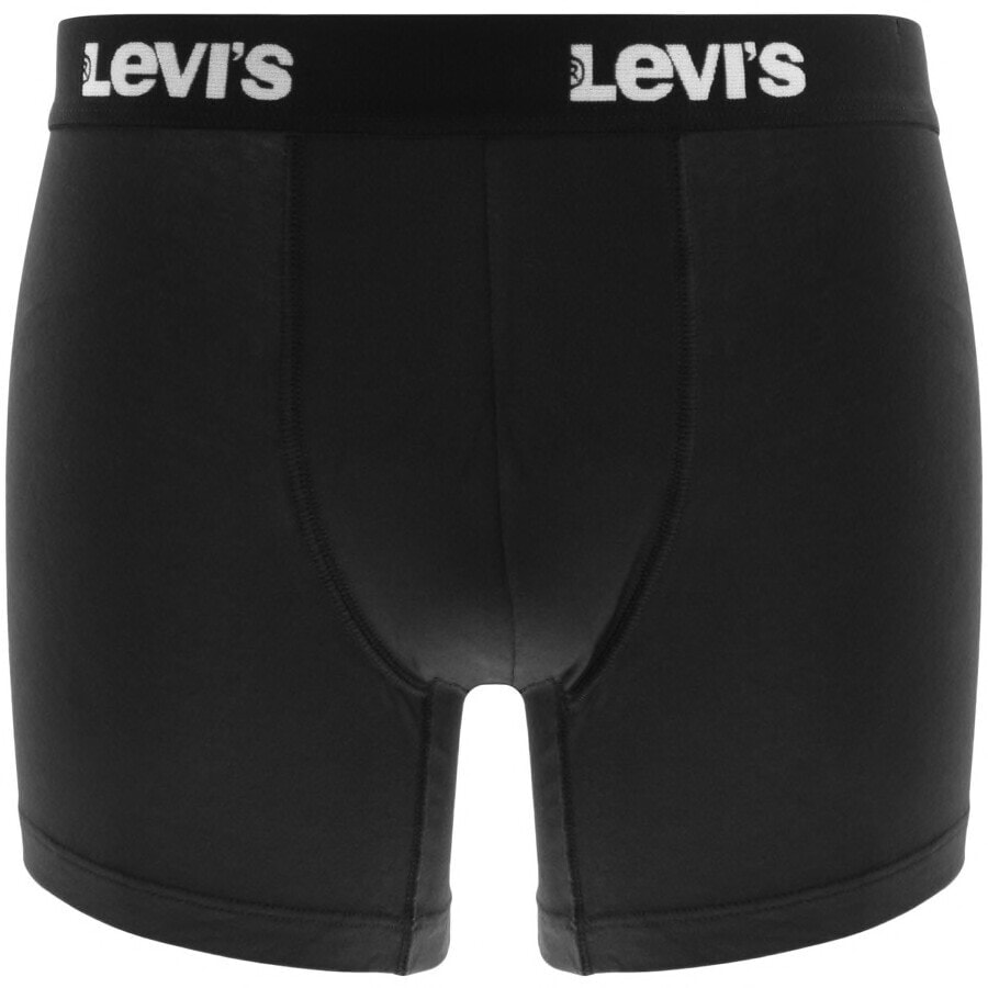 Alternative Image for ProductLevis Underwear Three Pack Of Boxer Trunks Black2