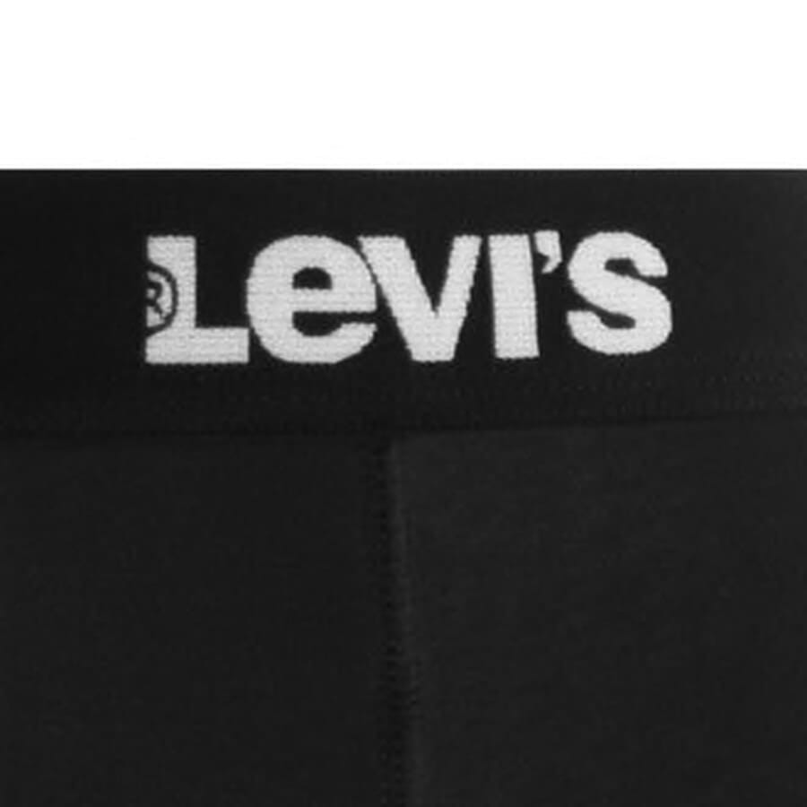 Alternative Image for ProductLevis Underwear Three Pack Of Boxer Trunks Black3