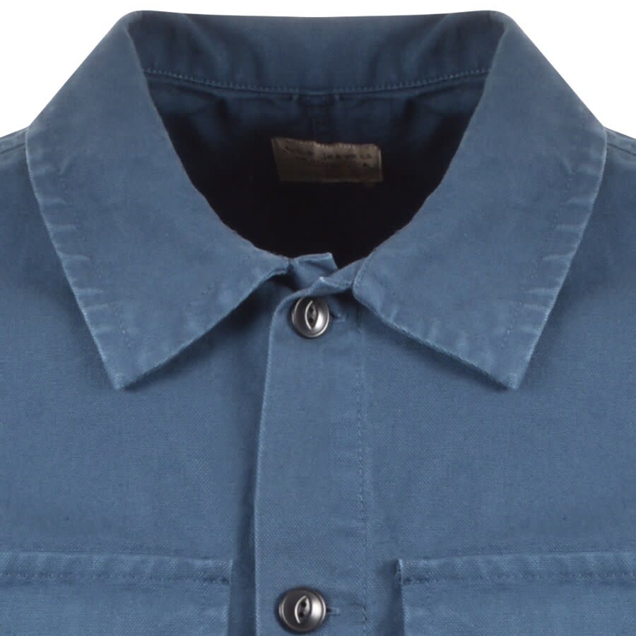 Alternative Image for ProductNudie Jeans Colin Utility Overshirt Navy3