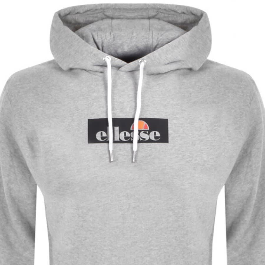 Alternative Image for ProductEllesse Seftoni Hooded Logo Tracksuit Grey2