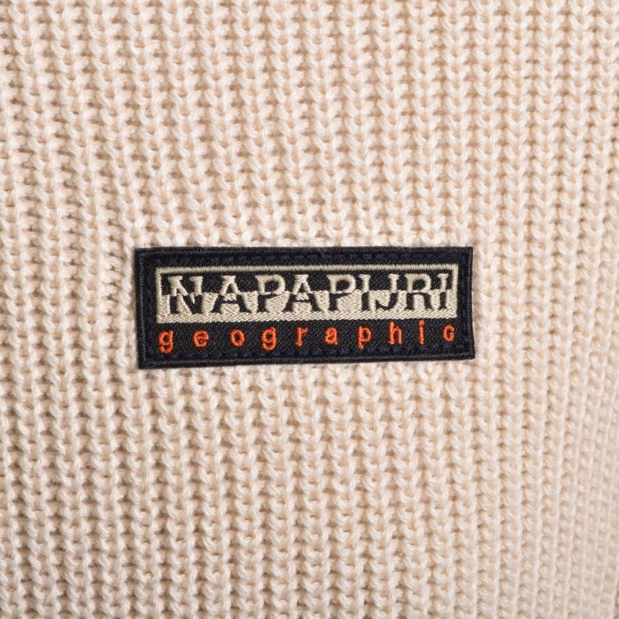 Alternative Image for ProductNapapijri Half Zip Knit Jumper Cream3