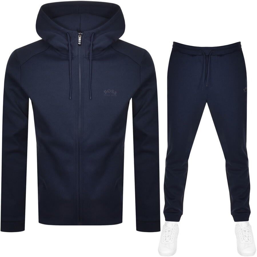 Alternative Image for ProductBOSS Hooded Tracksuit Navy1