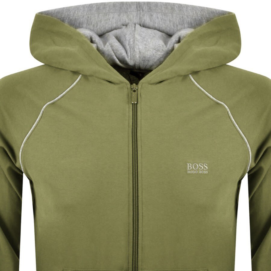 Alternative Image for ProductBOSS Full Zip Hoodie Green2